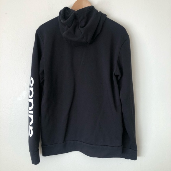 Adidas Original Spellout Logo Pullover Hoodie - Picture 4 of 5